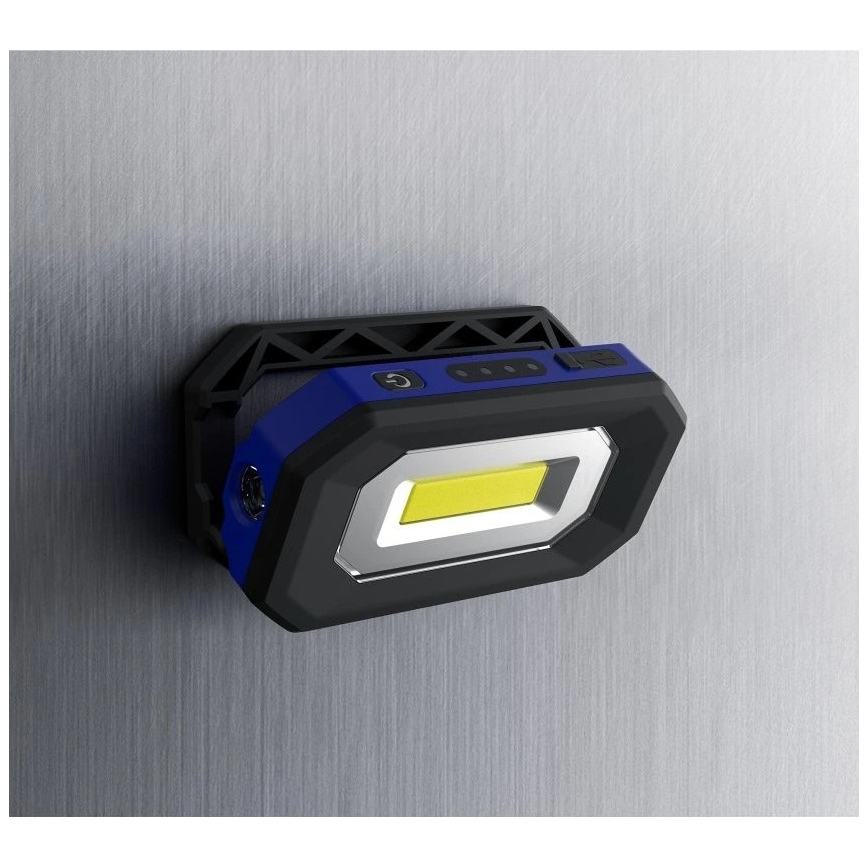 Viking - Lampe frontale LED rechargeable et dimmable LED/5V IPX4 500 lm 2000 mAh