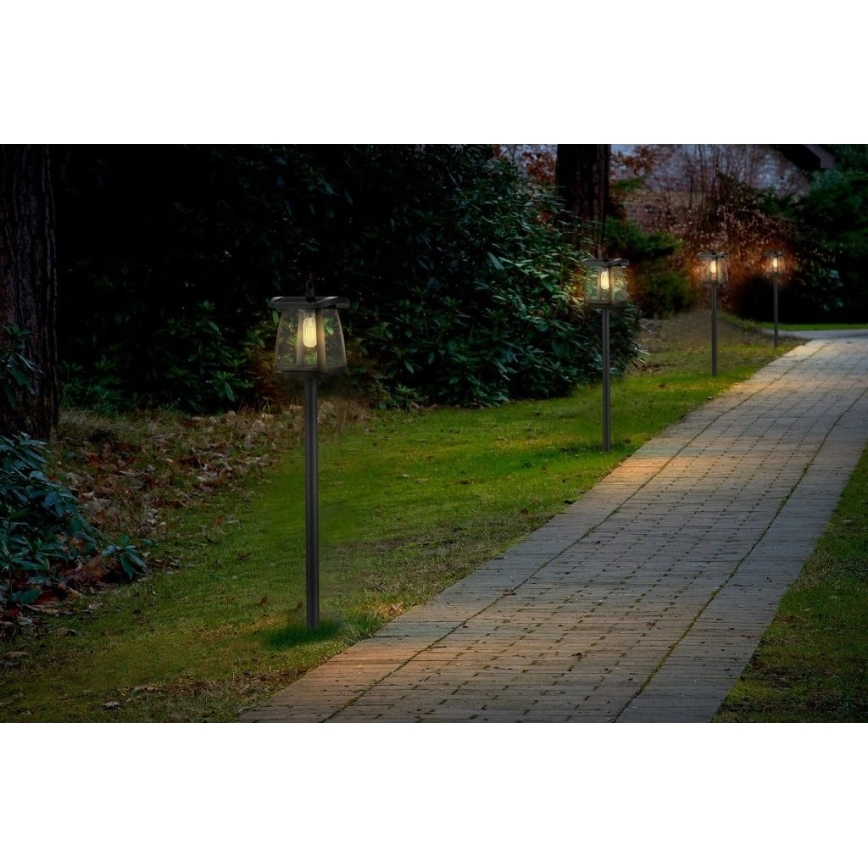 Viking - Lampe solaire LED avec capteur LED/2W/3,7V IP54 4000K 2000 mAh
