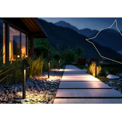 Viking - LED lampe solaire LED/1,4W/3,7V IP65 3000K