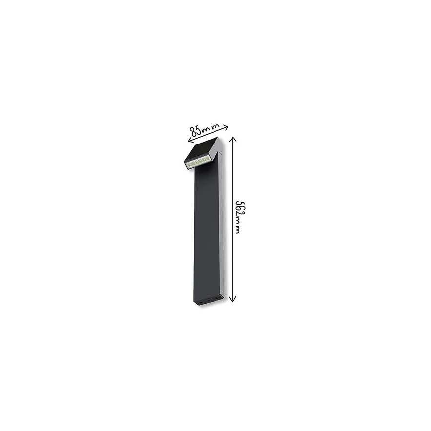 Viking - LED lampe solaire LED/1,4W/3,7V IP65 3000K