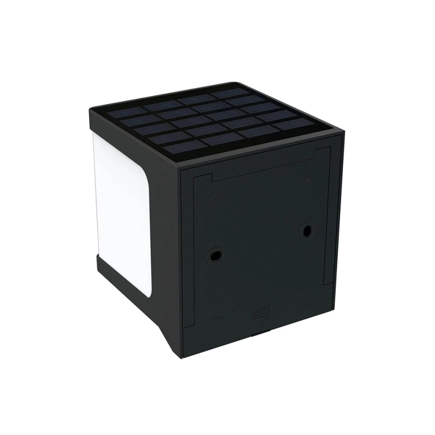 Viking - LED-Solar-Wandleuchte mit integriertem Sensor LED/1,5W/3,7V IP54 4000K 2000 mAh