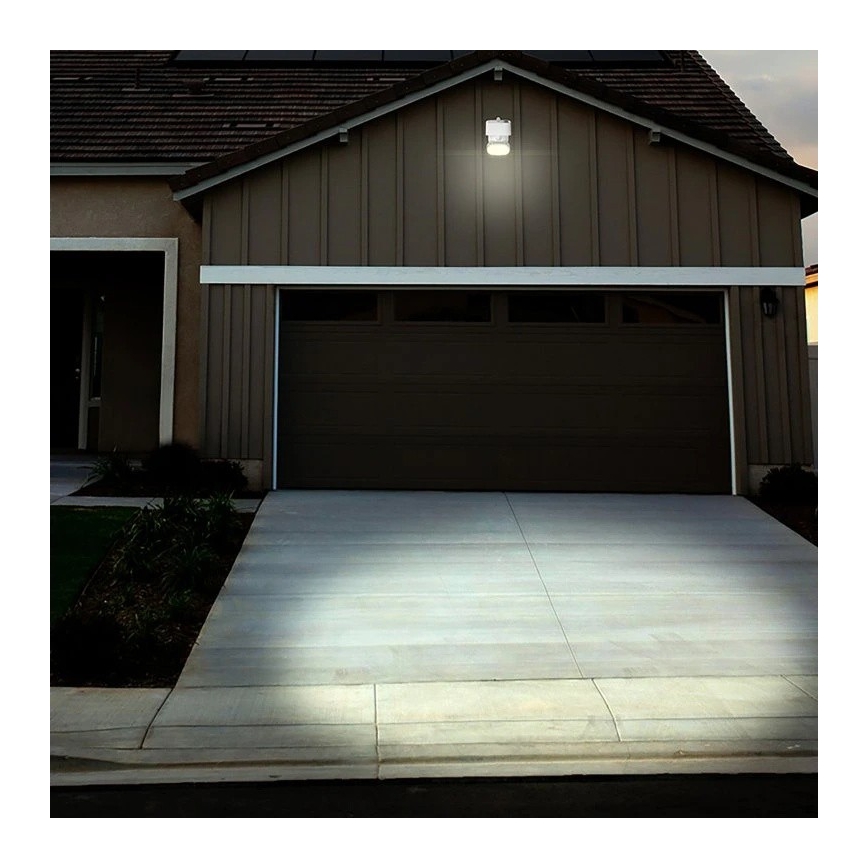 Viking - LED-Solar-Wandleuchte mit Sensor LED/1W/3,7V IP44 3000/4000K 4000 mAh