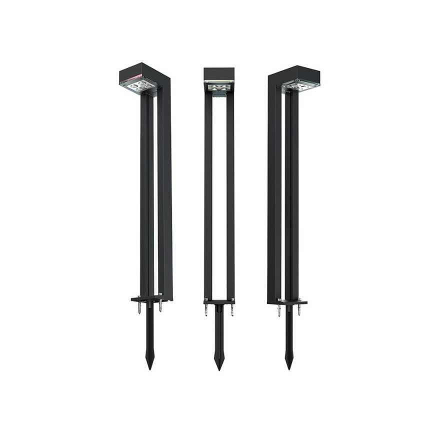 Viking - LOT de 2 lampes solaires LED 1W/3,7V IP44 3000K 2000 mAh