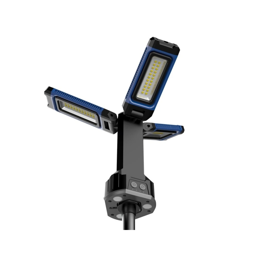 Viking - projecteur LED rechargeable sur pied 3xLED/5V IPX4 4500 lm 4000 mAh