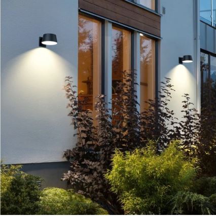 Viking - Dimmbare LED-Solar-Wandleuchte mit Sensor LED/1W/3,7V IP44 4000K 2000 mAh