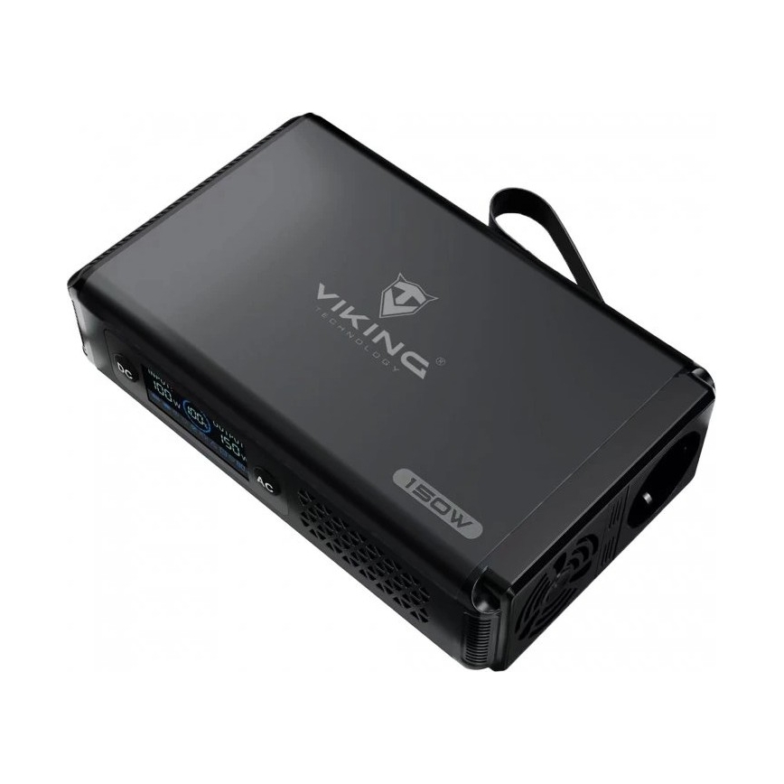 Viking - Stazione di ricarica con display a LED Power Delivery 148 Wh