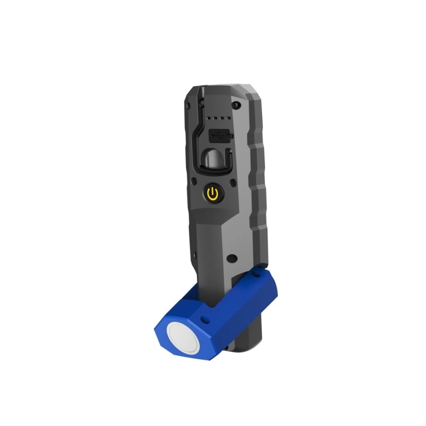 Viking - Torcia ricaricabile a LED dimmerabile, 5V, IPX6, 400 lm, 2200 mAh