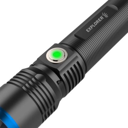 Viking - Torcia ricaricabile LED dimmerabile LED/5V IPX3 600 lm 2600 mAh