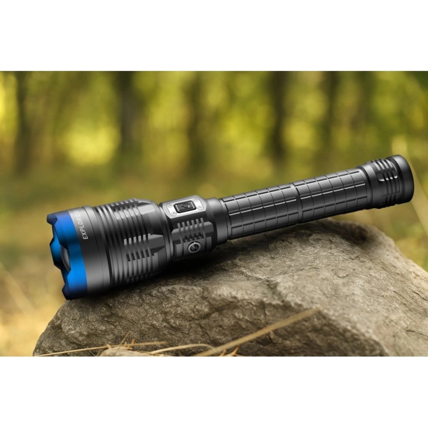 Viking - Torcia ricaricabile LED dimmerabile LED/5V IPX4 8000 lm 5000 mAh