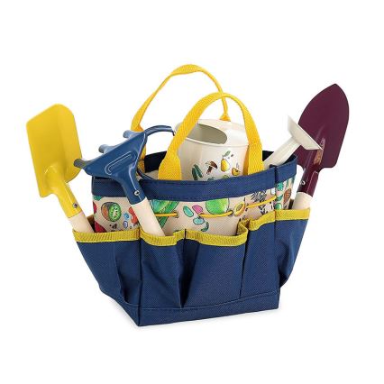Vilac - Borsa da giardino con attrezzi e annaffiatoio