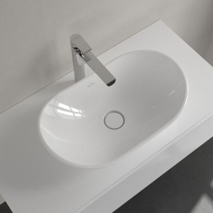 Villeroy & Boch 411060R1 - Lavabo da appoggio MY NATURE 61x36 cm ceramica/bianco
