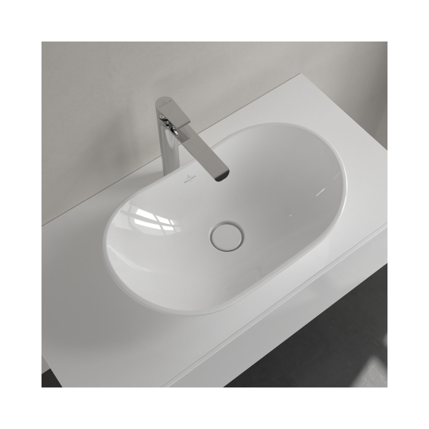 Villeroy & Boch 411060R1 - Lavabo da appoggio MY NATURE 61x36 cm ceramica/bianco