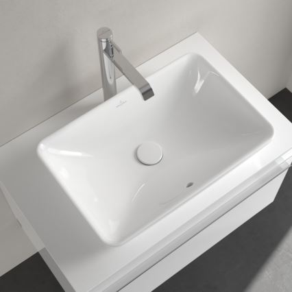 Villeroy & Boch 411355R1 - Lavabo à poser VENTICELLO 55,5x36 cm céramique/blanc