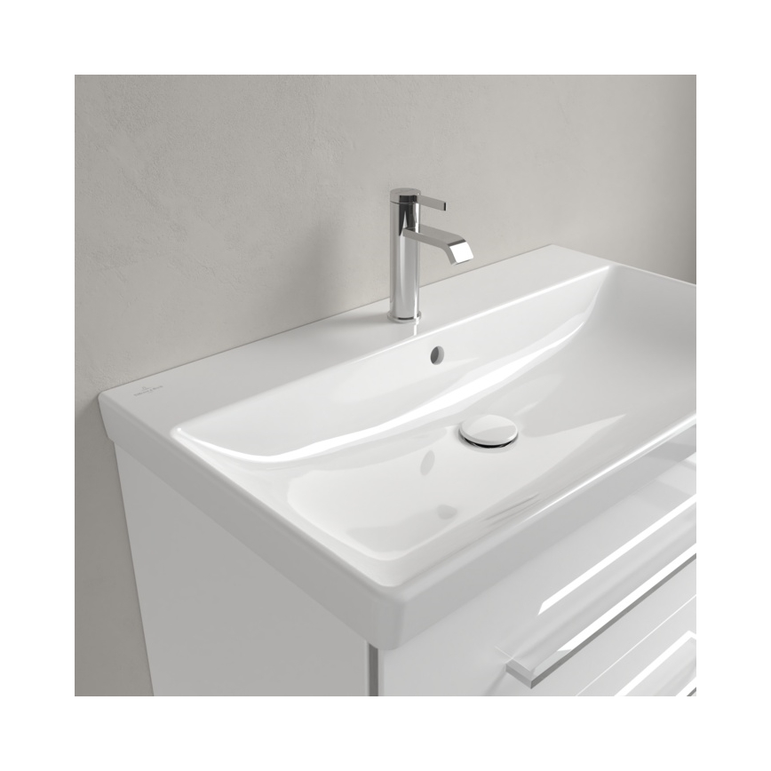 Villeroy & Boch 41568001 - Wandwaschbecken AVENTO 80 x 47 cm Keramik/weiß