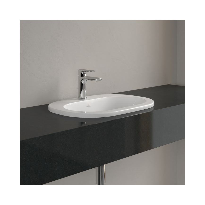 Villeroy & Boch 41615601 - Lavabo à encastrer O.NOVO 56x40,5 cm céramique/blanc