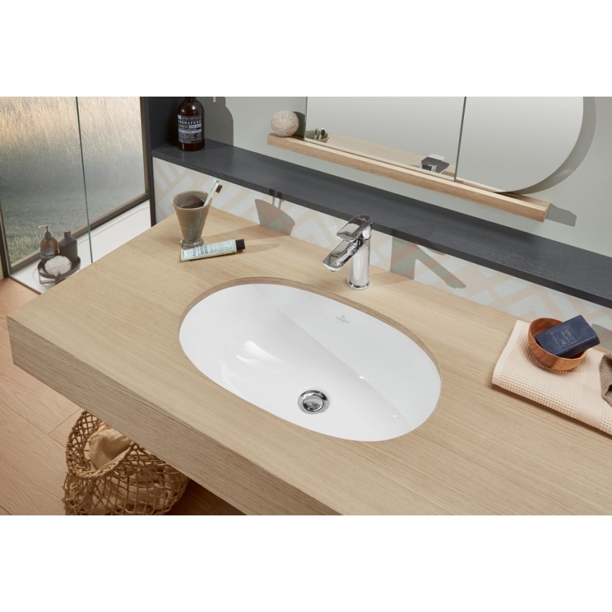 Villeroy & Boch 416250R1 - Einbauwaschbecken O.NOVO 53x32 cm Keramik/weiß