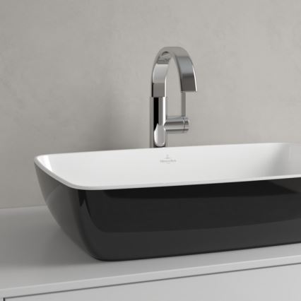 Villeroy & Boch 417258BCT8 - Vasque à poser ARTIS 58 x 38,5 cm en céramique, noir