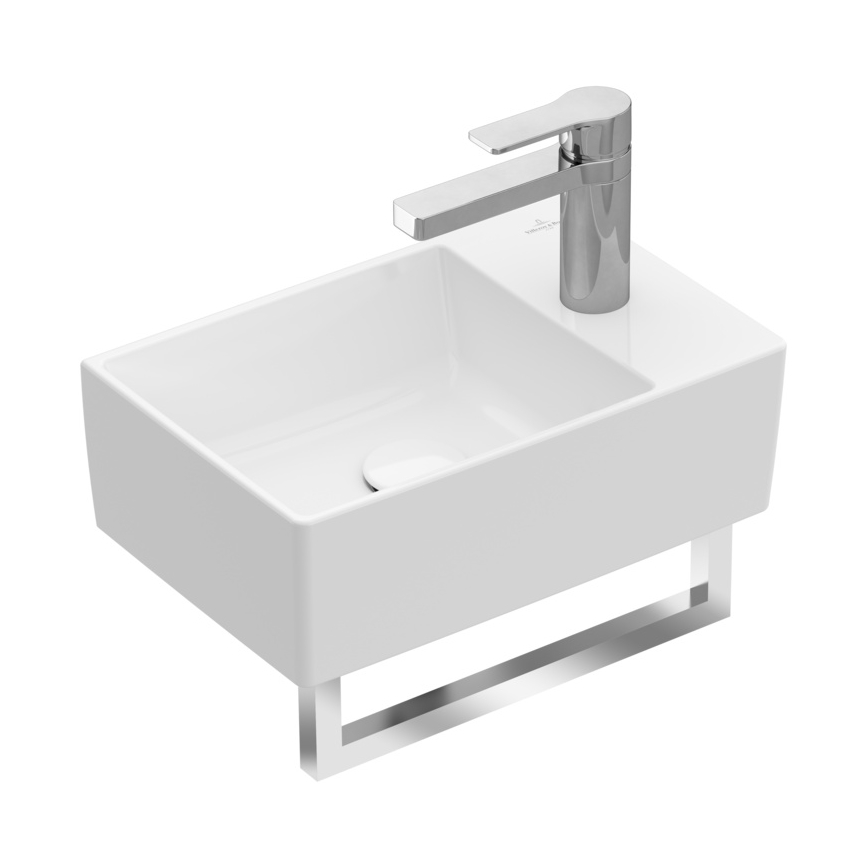 Villeroy & Boch 43234001 - Wandwaschbecken MEMENTO 40 x 26 cm, Keramik/weiß