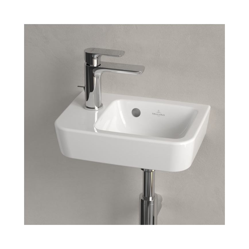 Villeroy & Boch 43423601 - Lavabo suspendu O.NOVO 36x25 cm en céramique/blanc
