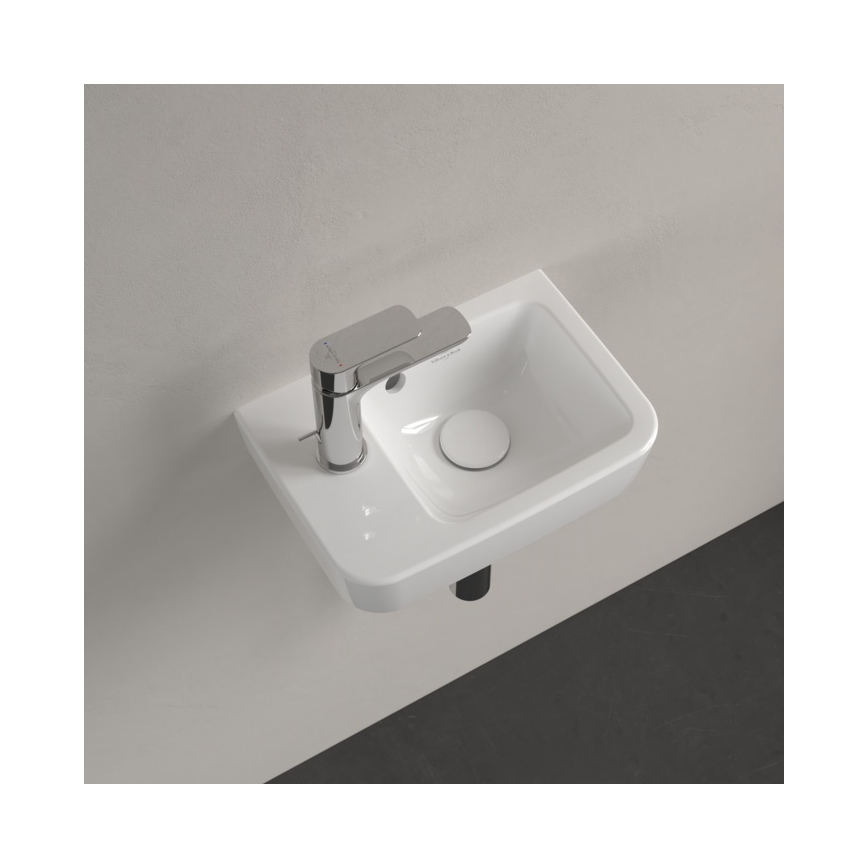 Villeroy & Boch 43423601 - Lavabo suspendu O.NOVO 36x25 cm en céramique/blanc