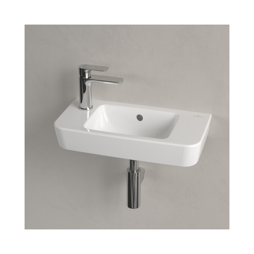 Villeroy & Boch 4342L501 - Wandhängendes Waschbecken O.NOVO 50x25 cm Keramik/weiß