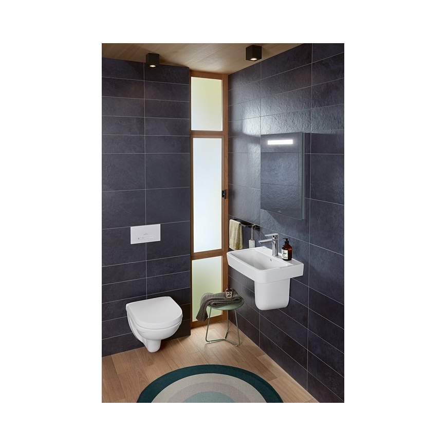 Villeroy & Boch 43445001 - Lavabo suspendu O.NOVO 50x37 cm céramique/blanc