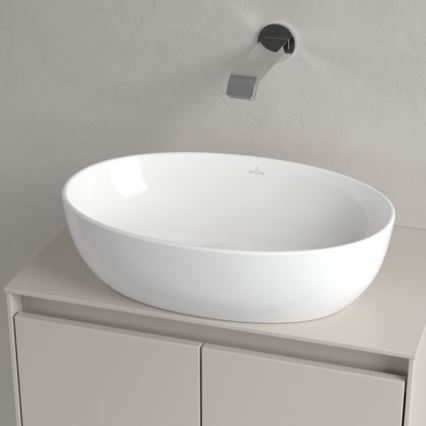 Villeroy & Boch 43884801 - Aufsatz-Waschbecken ARTIS 48 x 32,5 cm Keramik/weiß