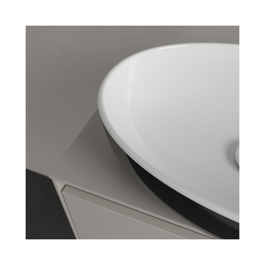 Villeroy & Boch 438848BCT8 - Lavabo encastré ARTIS 48 x 32,5 cm céramique/noir
