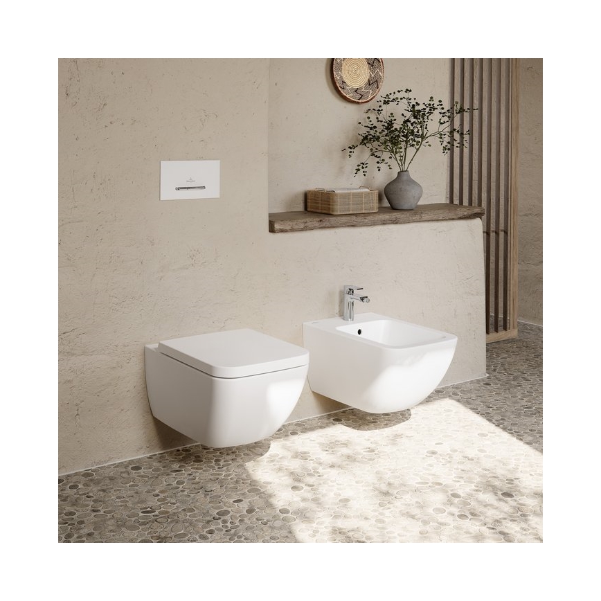 Villeroy & Boch 44110001 - Bidet suspendu VENTICELLO céramique/blanc