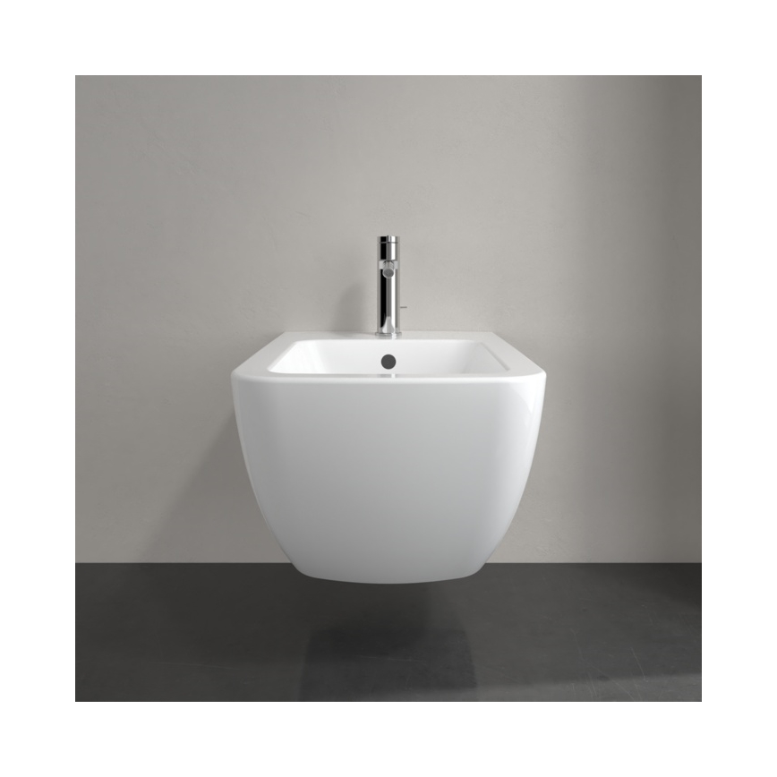 Villeroy & Boch 441100R1 - Bidet sospeso VENTICELLO in ceramica/bianco