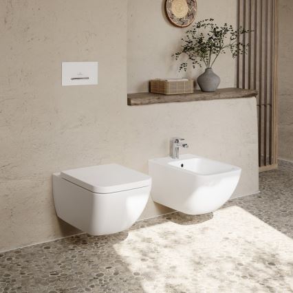 Villeroy & Boch 441100R1 - Wandhängendes Bidet VENTICELLO Keramik/weiß
