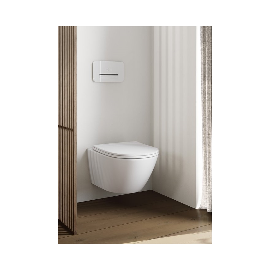 Villeroy & Boch 4670T0R1 - WC suspendu SUBWAY 3.0 céramique/blanc