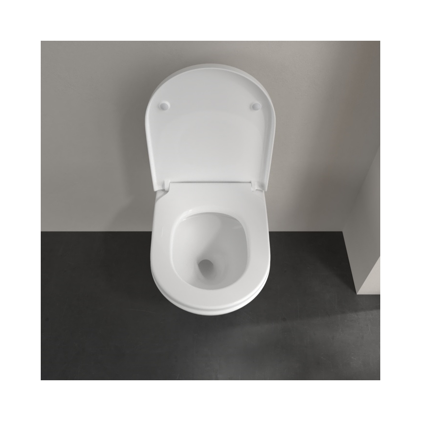 Villeroy & Boch 4670T0T2 - Wandhängendes WC SUBWAY 3.0 Keramik/Weiß