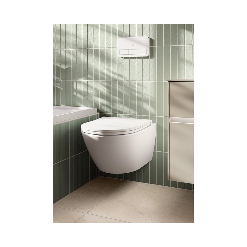 Villeroy & Boch 4670T0T2 - Wandhängendes WC SUBWAY 3.0 Keramik/Weiß