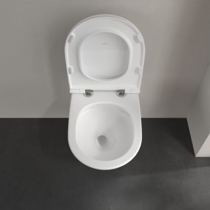 Villeroy & Boch 4670T901 - Wandhängendes WC SUBWAY 3.0 mit SoftClose-Sitz, Keramik/Weiß