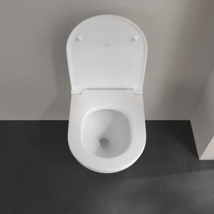 Villeroy & Boch 4670T901 - WC sospeso con sedile SoftClose SUBWAY 3.0, ceramica/bianco