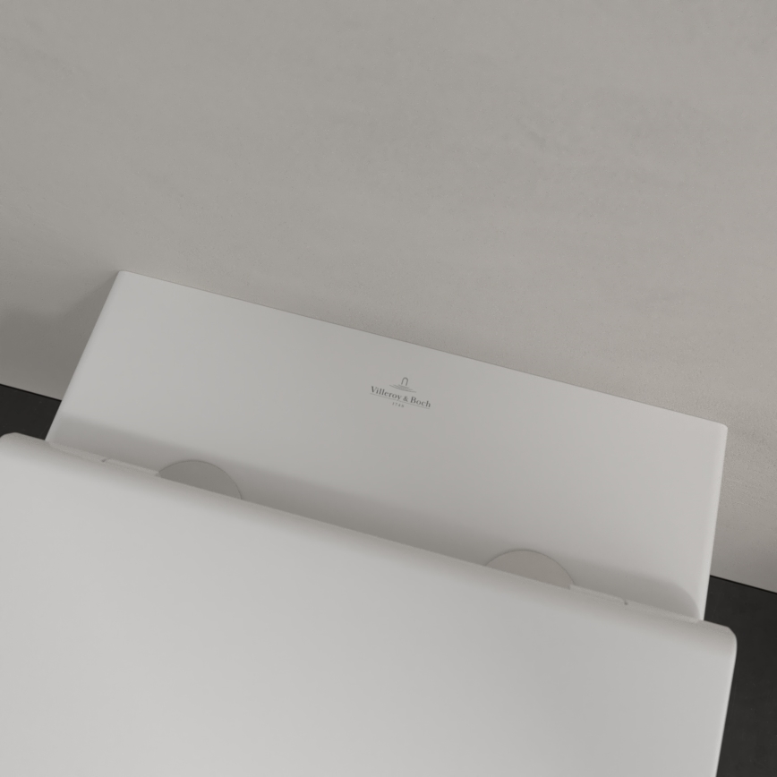 Villeroy & Boch 4670T901 - WC suspendu avec abattant SoftClose SUBWAY 3.0 céramique/blanc