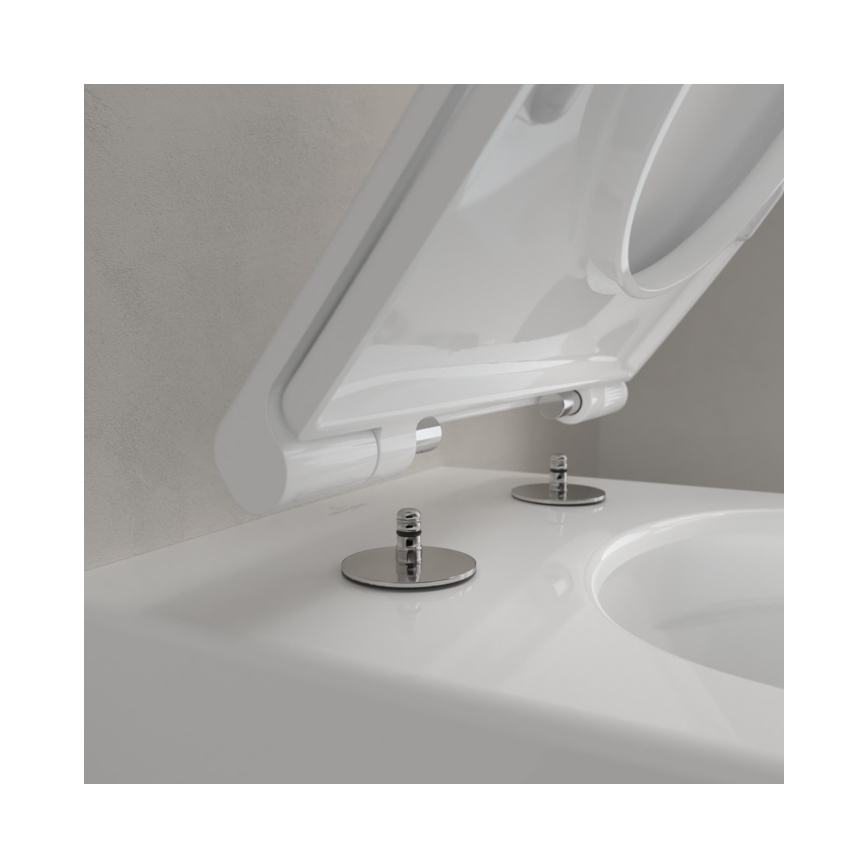 Villeroy & Boch 4670T9R1 - WC sospeso con sedile SoftClose SUBWAY 3.0 ceramica/bianco