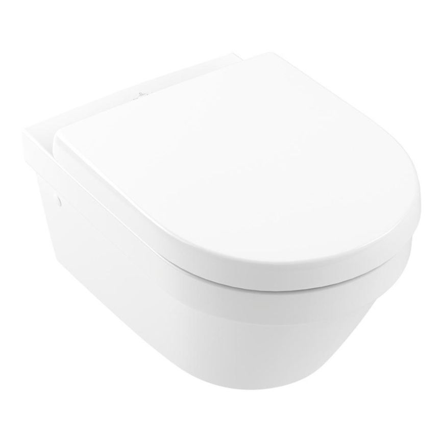 Villeroy & Boch 4694HR01 - WC suspendu avec abattant SoftClose ARCHITECTURA céramique/blanc