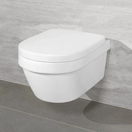 Villeroy & Boch 4694HRR1 - Wand-WC mit SoftClose-Sitz ARCHITECTURA Keramik/weiß