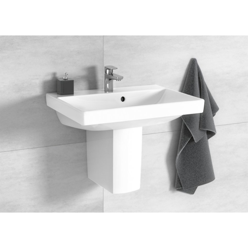 Villeroy & Boch 4A005501 - Lavabo sospeso AVENTO 55x37 cm ceramica/bianco