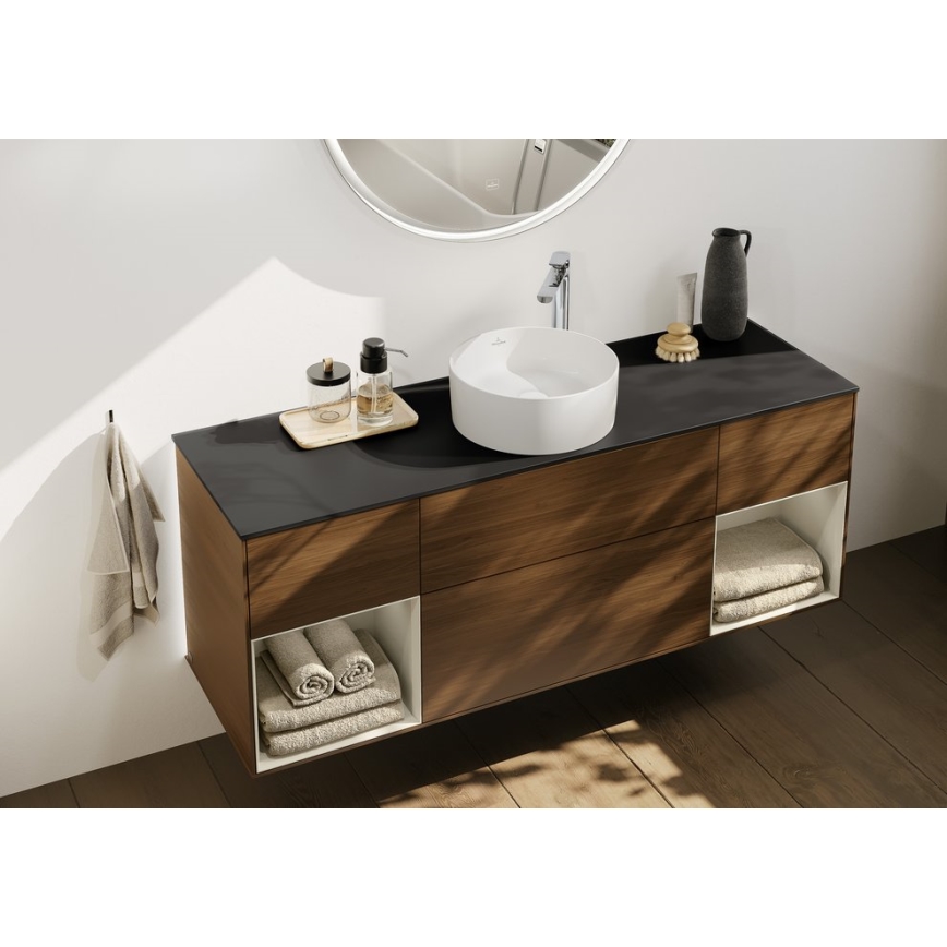 Villeroy & Boch 4A184001 - Lavabo da appoggio COLLARO Ø 40 cm ceramica/bianco