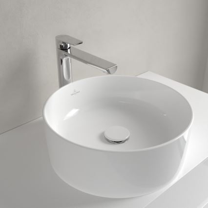 Villeroy & Boch 4A1840R1 - Lavabo da appoggio COLLARO Ø 40 cm ceramica/bianco