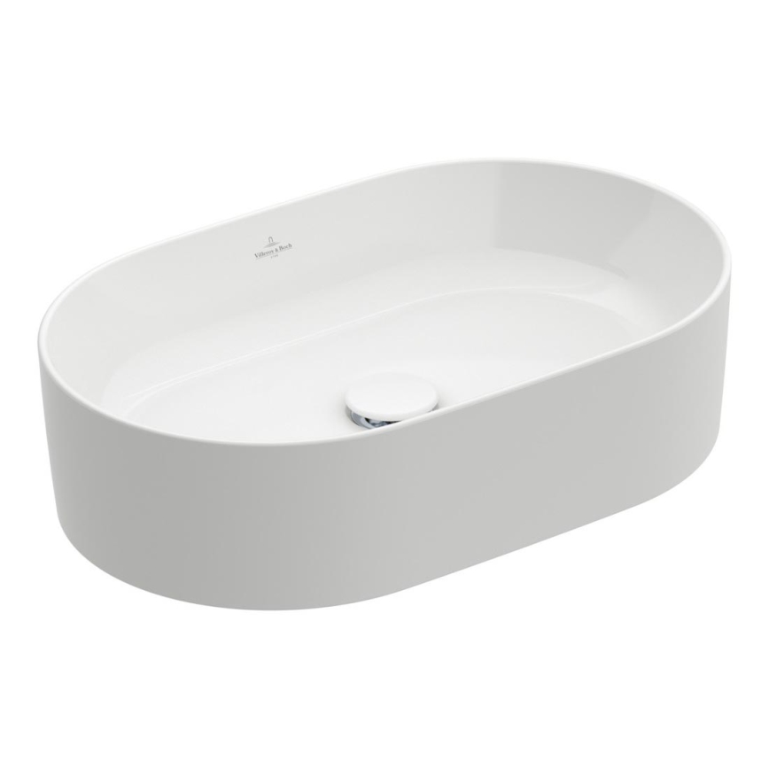 Villeroy & Boch 4A195601 - Lavabo da appoggio COLLARO 56x36 cm ceramica/bianco