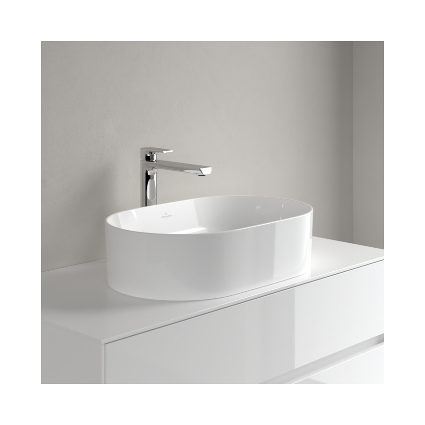 Villeroy & Boch 4A195601 - Lavabo da appoggio COLLARO 56x36 cm ceramica/bianco