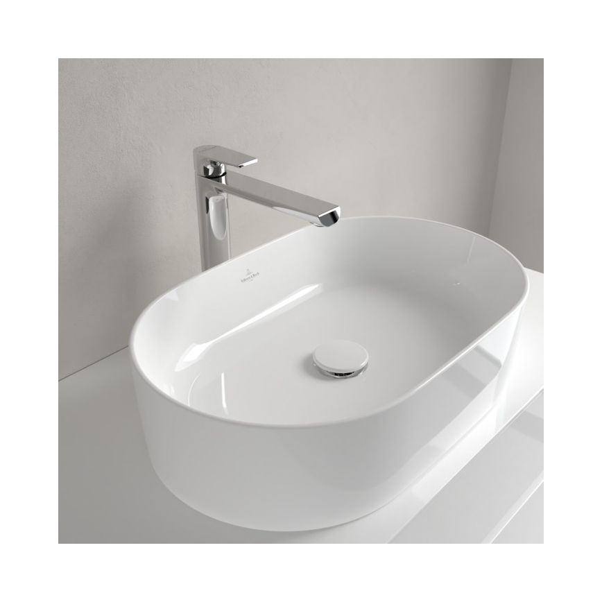 Villeroy & Boch 4A195601 - Lavabo da appoggio COLLARO 56x36 cm ceramica/bianco