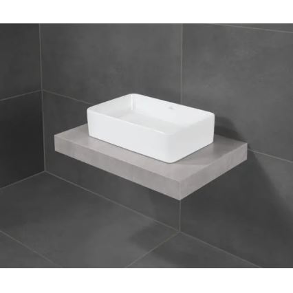 Villeroy & Boch 4A205601 - Aufsatzwaschbecken COLLARO 56 x 36 cm Keramik/weiß