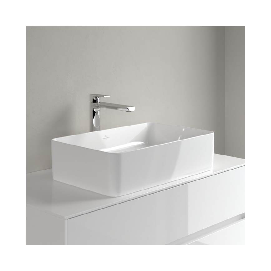 Villeroy & Boch 4A2056R1 - Aufsatzwaschbecken COLLARO 56x36 cm Keramik/weiß