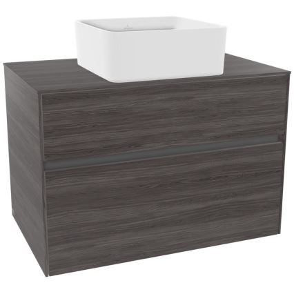 Villeroy & Boch 4A213801 - Aufsatzwaschbecken COLLARO 38x38 cm Keramik/weiß
