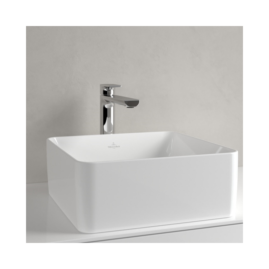 Villeroy & Boch 4A213801 - Lavabo da appoggio COLLARO 38x38 cm ceramica/bianco